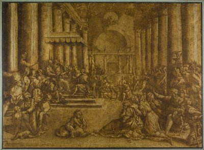Donation av Konstantin av Giulio Romano