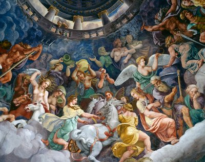 Olympus gudar av Giulio Romano