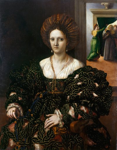 Margherita Paleologo (1510-66) av Giulio Romano