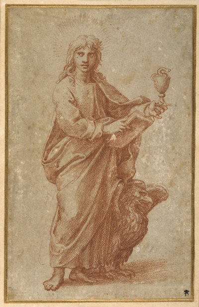 De tolv apostlarna: Johannes: De tolv apostlarna: St. av Giulio Romano