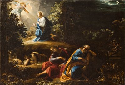 Kval i trädgården (Kristus på Oljeberget) av Giuseppe Cesari