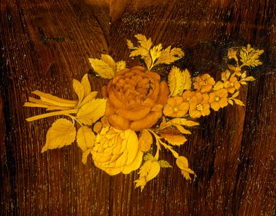 Bukett blommor, detalj av inlägg från bord av Giuseppe Maggiolini skola. Italien, sent 1700-tal av Giuseppe (school of) Maggiolini