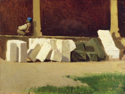 Klostret av Giuseppe Abbati