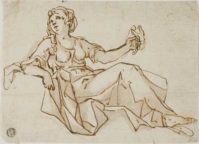 Allegorisk figur för nykterhet av Giuseppe Antonio Caccioli