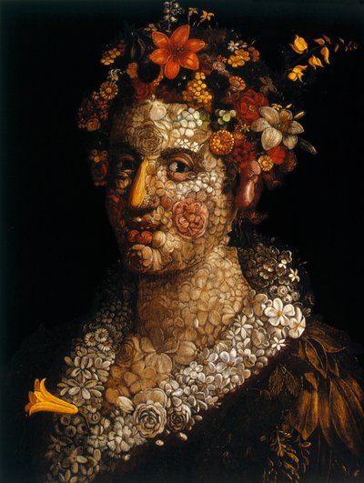 Flora, c1591 av Giuseppe Arcimboldi