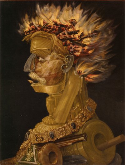 Tyska: Feuer Eld av Giuseppe Arcimboldo