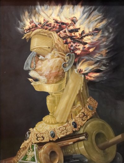 Tyska: Feuer Eld av Giuseppe Arcimboldo