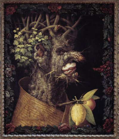 Vinter. Allegori om årstiderna. Målning av Giuseppe Arcimboldo (1527-1593). Musée du Louvren av Giuseppe Arcimboldo