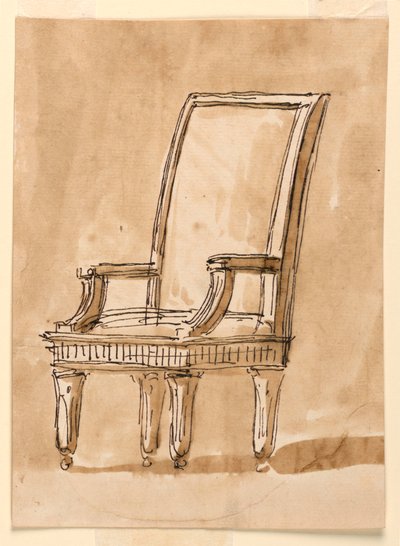 Fåtölj av Giuseppe Barberi