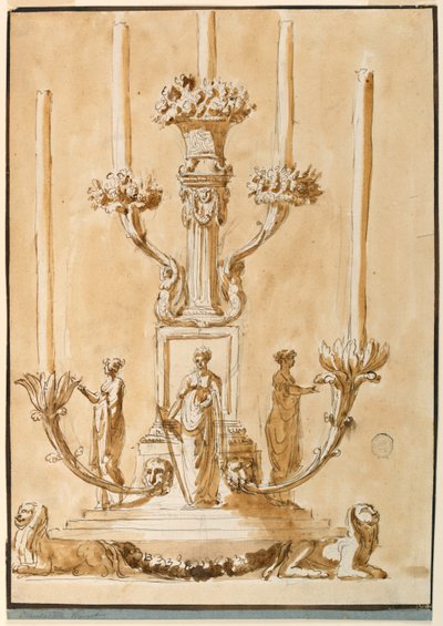 Ljusstake av Giuseppe Barberi