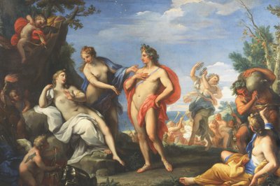 Bacchus och Ariadne av Giuseppe Bartolomeo Chiari