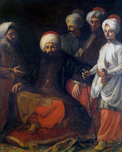 Turkiets ambassad 1741 (målning) av Giuseppe Bonito