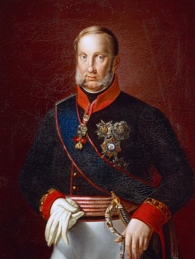 Porträtt av Frans I av två Sicilien (Neapel av Giuseppe Cammarano