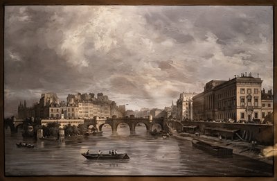 Utsikt över Pont Neuf av Giuseppe Canella