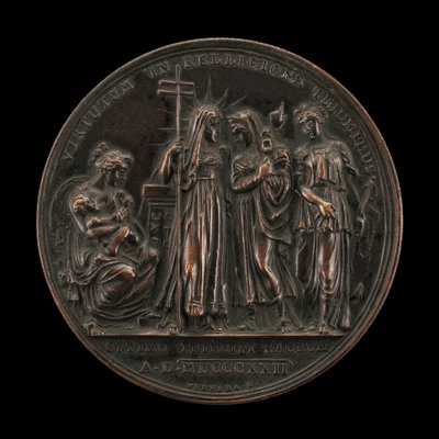 Allegori om religionens triumf [omvänd], 18221823. av Giuseppe Cerbara