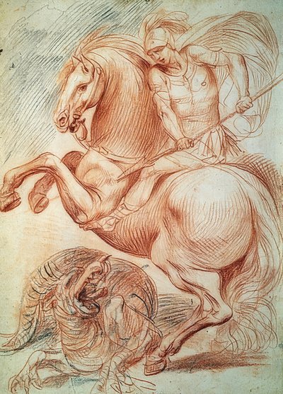 Drakmiraklet i St. George av Giuseppe Cesari