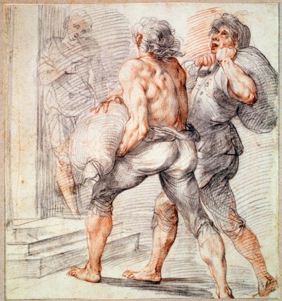 Studie av skatteindrivare, 1591-1593. av Giuseppe Cesari