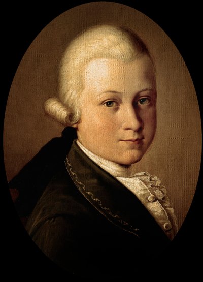 Wolfgang Amadeus Mozart av Giuseppe Cignaroli