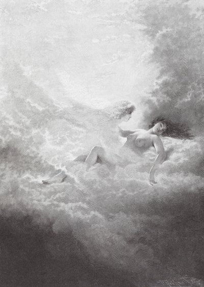 Kyssen (gravyr) av Giuseppe De Sanctis