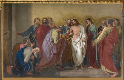 Presbytery, Giueppe Diotti, Disbelief of St. Thomas 1832 av Giuseppe Diotti