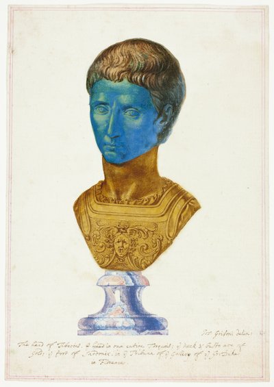 Tiberius huvud av Giuseppe Grisoni