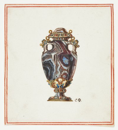 Vas i porfyr av Giuseppe Grisoni