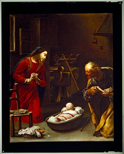 Heilige Familie von Giuseppe Maria (1665-1747) Crespi