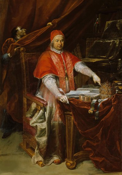 Porträtt av påven Benedikt XIV 1675-1758, 1740. av Giuseppe Maria Crespi