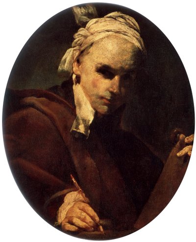Självporträtt, c1700. av Giuseppe Maria Crespi