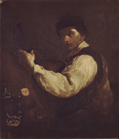 Lutespelaren av Giuseppe Maria Crespi