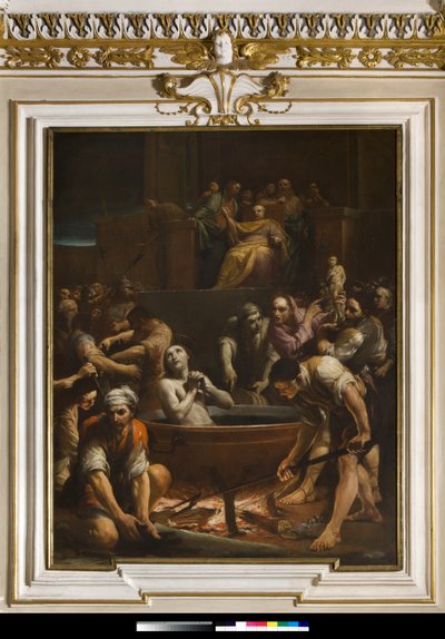 Sankt Johannes evangelistens martyrskap av Giuseppe Maria Crespi