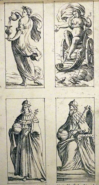 Tarotkort från 1600-talet av Giuseppe Maria Mitelli av Giuseppe Maria Mitelli