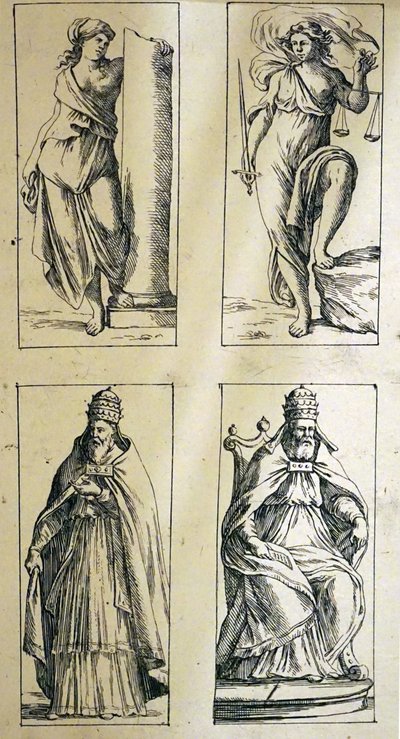 Tarotkort från 1600-talet av Giuseppe Maria Mitelli av Giuseppe Maria Mitelli