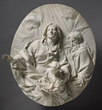 Jungfruns utbildning, c.1700 av Giuseppe Mazzuoli
