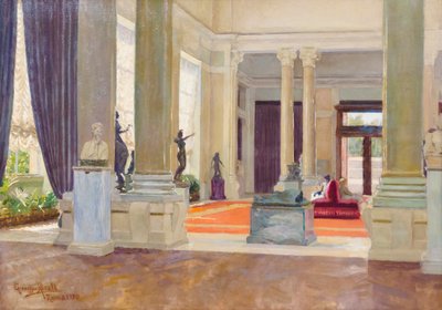 National Gallery of Modern Art. Entréhall av Giuseppe Micali