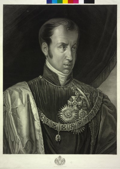 Kejsare av Österrike Ferdinand I av Giuseppe Molteni