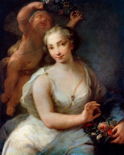Primavera Spring, före 1757. av Giuseppe Nogari