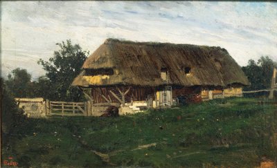 Hus på landet av Giuseppe Palizzi
