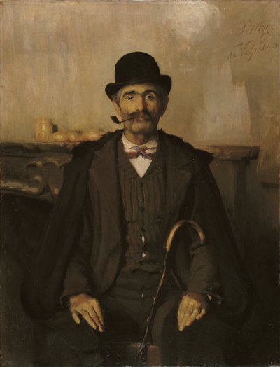 Mäklare Giuseppe Giani av Giuseppe Pellizza da Volpedo