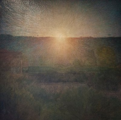 Den stigande solen av Giuseppe Pellizza da Volpedo
