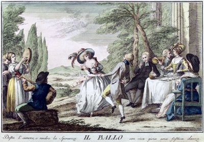 Dansen Dansen, 1790. av Giuseppe Piattoli