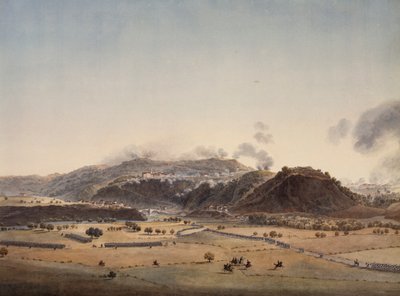 Slaget vid Dego, attack av Massena och Laharpe divisioner, 14 april av Giuseppe Pietro Bagetti