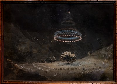 Valnötsträdet i Benevento (häxans sabbat) av Giuseppe Pietro Bagetti