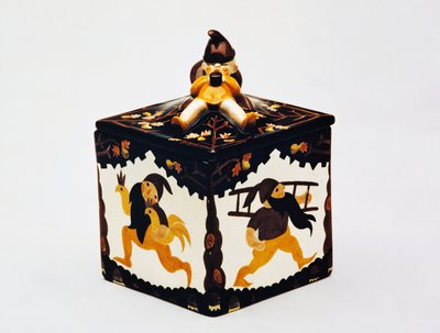 Låda med tomte av Giuseppe Porcheddu