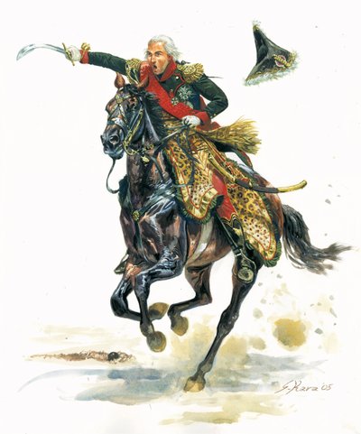 Första kejsardömet: Jean Baptiste Bessieres (1768-1813), hertig av Istrien - Jean-Baptiste Bessieres av Giuseppe Rava