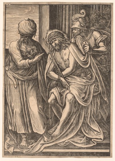 Ecce Homo , sent 1500-tal-tidigt 1600-tal. av Giuseppe Scolari