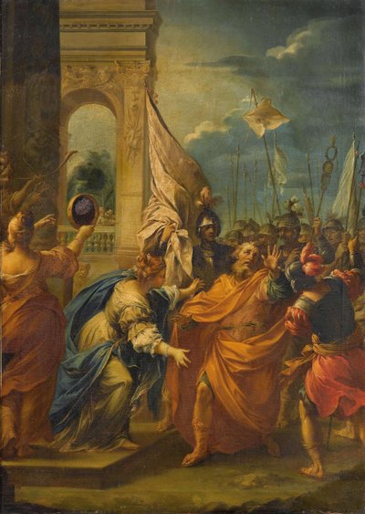 Jeftas återkomst. av Giuseppe Varotti