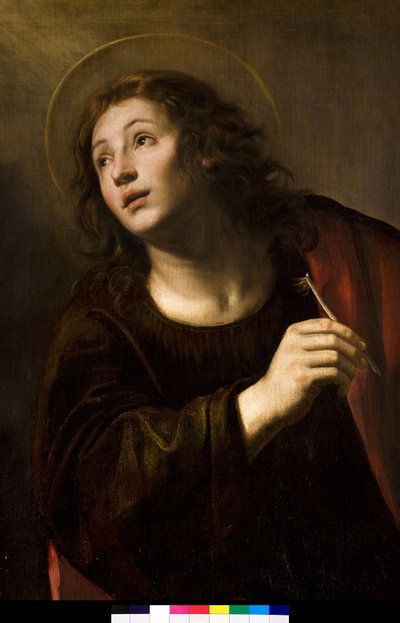 Sankt Johannes evangelisten av Giuseppe Vermiglio