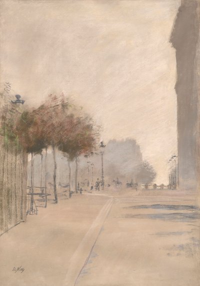 Utsikt över Paris av Giuseppe de Nittis