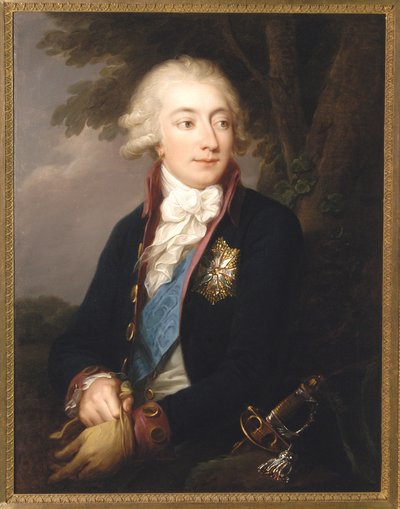 Greve Antoni Jozef Lanckoronski, c.1791 av Giuseppe or Josef Grassi
